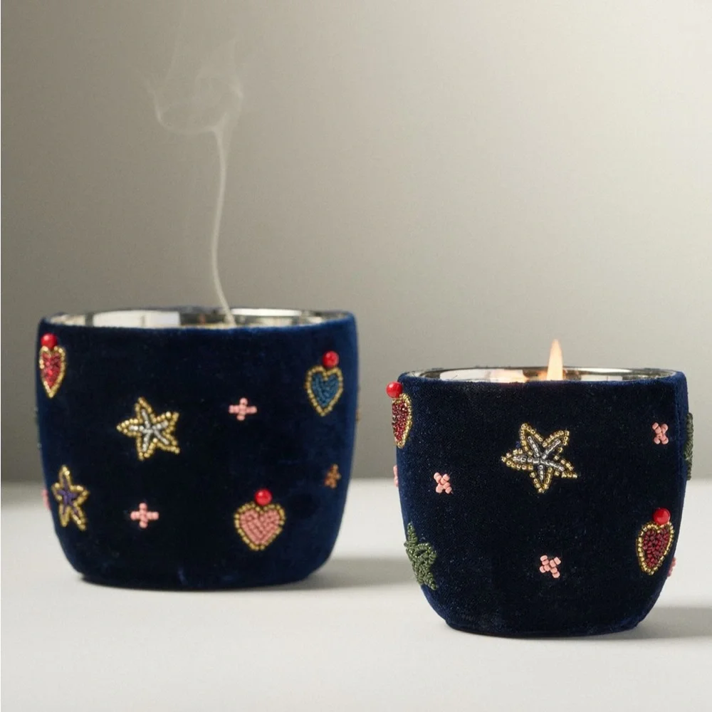 Anthropologie Velvet Icon Woody Fresh Balsam & Cedarwood | Small | NIB